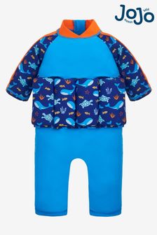 JoJo Maman Bébé Ocean Kids' Print Sun Protection Float Suit (D41004) | £28