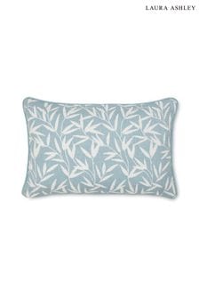 Pale Seaspray Willow Leaf Feather FIlled Cushion