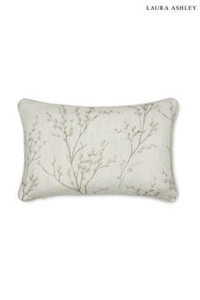 Dove Grey Pussy Willow Feather Filled Cushion