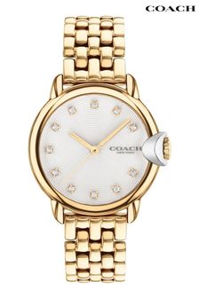COACH Crysl Ladies Gold Tone Arden Watch (D43871) | £225