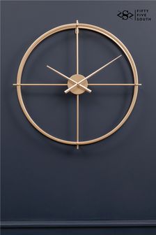 Fifty Five South Gold Kent 60cm Wall Clock