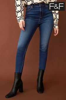 F&F Blue Contour Skinny Jeans (D51493) | £29.50
