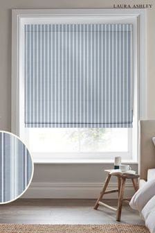 Blue Suffolk Stripe Made to Measure Roman Blinds