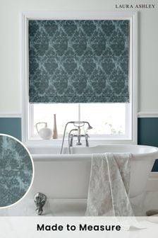 Blue Forden Made to Measure Roman Blinds