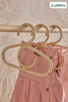 Cuddleco Natural Aria Set of 9 Hangers Rattan