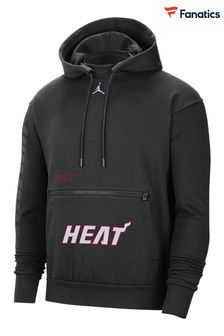 Nike Black Fanatics Miami Heat Jordan Statement Courtside Hoodie (D58170) | £70