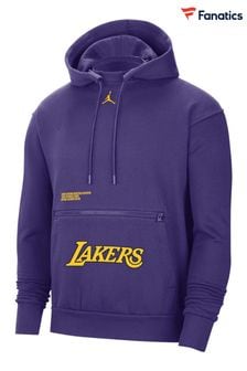 Nike Purple Fanatics Los Angeles Lakers Jordan Statement Courtside Hoodie (D58174) | £70