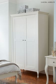 White Rosalind 2 Door Wardrobe