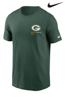 Nike Green Fanatics Green Bay Packers Nike Essential Team Incline T-Shirt (D83139) | £28