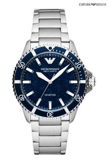 Emporio Armani Gents Silver Tone Watch (D85553) | £449