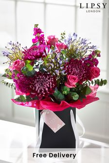 Lipsy Pink Fresh Flower Gift Bag (D85746) | £36