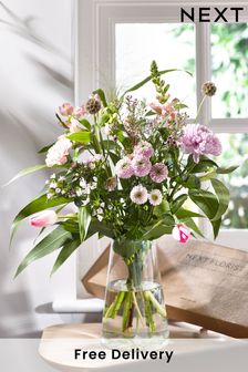 Pink Letterbox Fresh Flower Bouquet (D85764) | £22