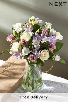 Lilac Letterbox Fresh Flower Bouquet (D85769) | £30