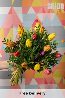 Scion Bright Letterbox Fresh Flower Bouquet (D85773) | £25