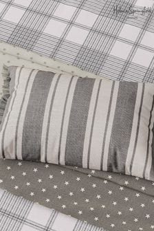 Helena Springfield Grey Classic Stripe Cushion
