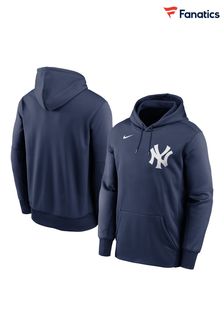 Nike Blue Fanatics New York Yankees Nike Wordmark Therma Performance Pullover Hoodie (D91769) | £65