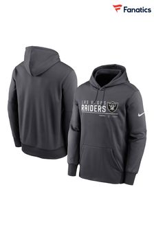 Nike Grey Fanatics Las Vegas Raiders Nike Therma Pullover Hoodie (D92053) | £70