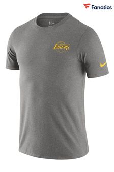 Nike Grey Fanatics Los Angeles Lakers Nike Small Logo T-Shirt (D92104) | £23