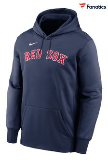 Nike Blue Fanatics Boston Red Sox Nike Wordmark Therma Performance Pullover Hoodie (D93024) | £65
