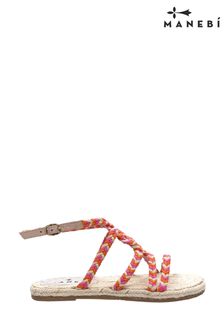 Manebi Lace-Up Rope Yucatán Sandals (D93207) | £135