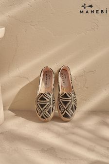 Manebi Suede Hamptons Espadrille (D93221) | £135