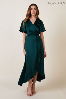 Rewritten Florence Waterfall Bridesmaid Midi Dress (D93641) | £160
