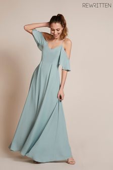 Rewritten Green Mykonos Bridesmaid Maxi Dress (D93648) | £150