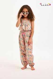Nicole Miller Pink Fantasy Jumpsuit (D93841) | £36 - £38