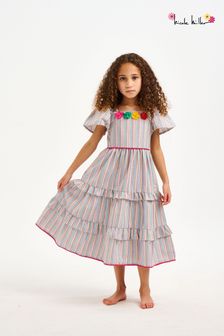 Nicole Miller Pink Stripe Dress (D93885) | £48 - £51