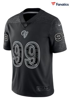 Nike Black Fanatics Los Angeles Rams Nike Reflective Limited Jersey (D94217) | £140