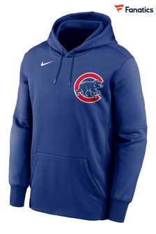 Nike Blue Fanatics Chicago Cubs Nike Wordmark Therma Performance Pullover Hoodie (D94283) | £65