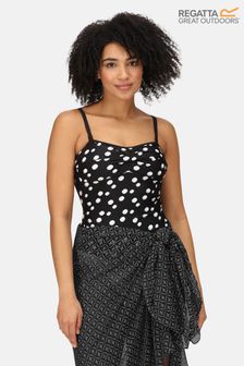 Regatta Aceana II Black Tankini Top (D98733) | £25