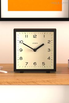 Jones Clocks Black Disco Mantel Clock