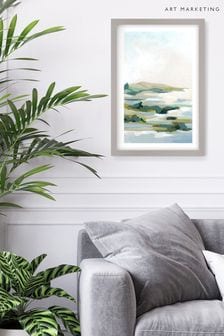 Art Marketing Taupe Into View Framed Wall Art