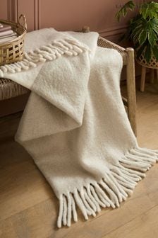 Natural Bronwen Throw