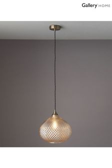 Gallery Home Champagne Brule Pendant Ceiling Light