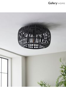 Gallery Home Black Bamboo Imperial Ceiling Light