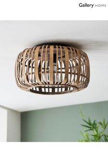 Gallery Home Natural Bamboo Imperial Ceiling Light