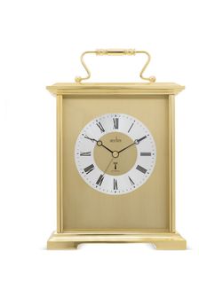 Acctim Clocks Gold Althorp Radio Controlled Carriage Clock