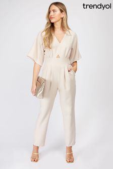 Trendyol Jumpsuit With Cut Out Detail And Batwing Sleeve