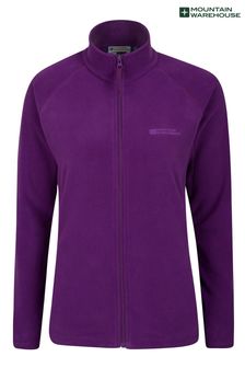 Mountain Warehouse Mountain Warehouse Womens Purple  Fleece Pullover Jumper Size 8 