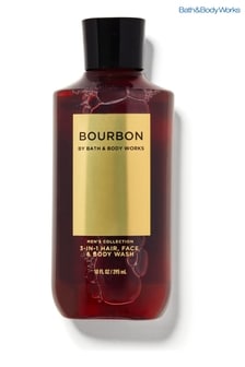 Bath & Body Works Bourbon 3-in-1 Hair, Face & Body Wash 10 fl oz / 295 mL (K09446) | £16