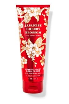 Bath & Body Works Japanese Cherry Blossom Ultimate Hydration Body Cream 8 oz / 226 g (K09483) | £16