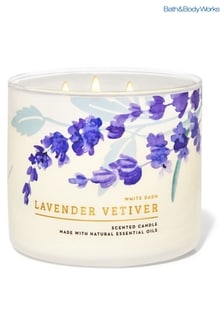 Bath & Body Works Lavender Vetiver 3-Wick Candle14.5 oz / 411 g