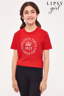 Lipsy Platinum Party 2022 Kids T-Shirt