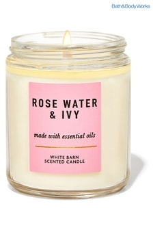 Bath & Body Works Rose Water & Ivy Single Wick Candle 198 g