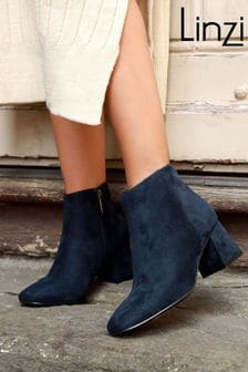 Blue ankle boots uk