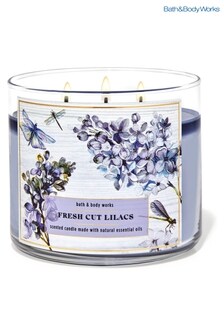 Bath & Body Works Fresh Cut Lilacs 3Wick Candle
