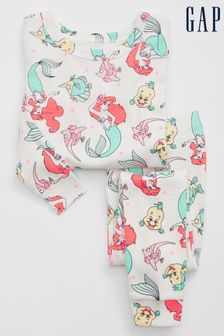 Gap Disney The Little Mermaid 100% Organic Cotton PJ Set - Baby