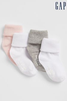 Gap Roll Crew Socks (4-Pack) - Toddler